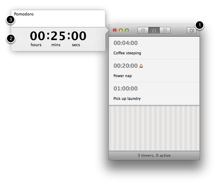 where to find countdown timer for mac