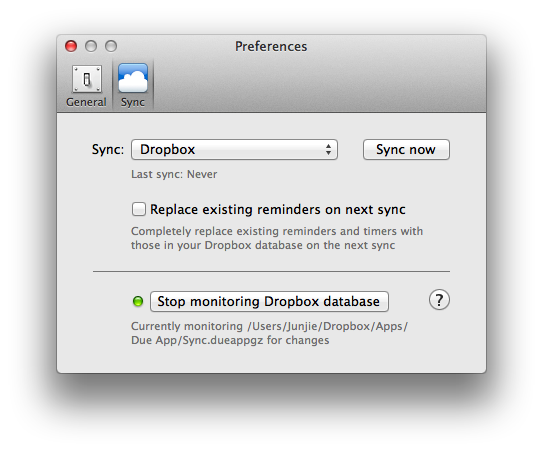 dropbox for mac help